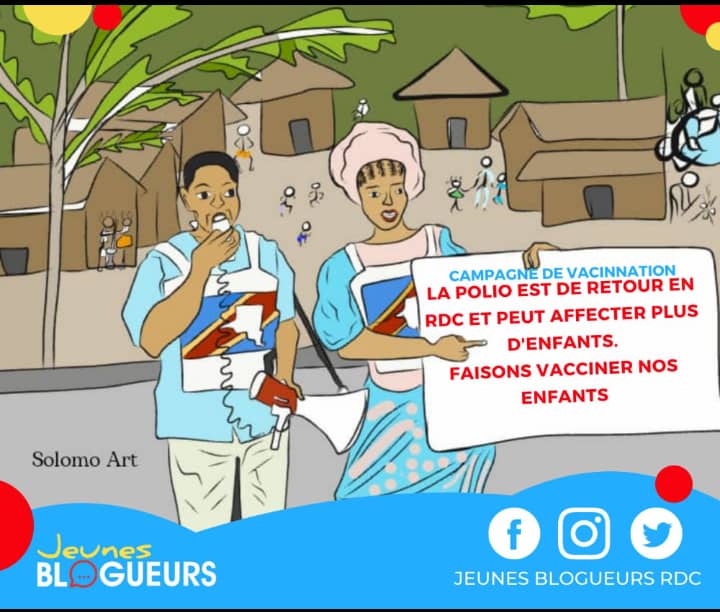 Article : RDC : LANCEMENT CE 26 MAI 2022, DE LA CAMPAGNE DE VACCINATION CONTRE LA POLIOMYÉLITE EN RDC